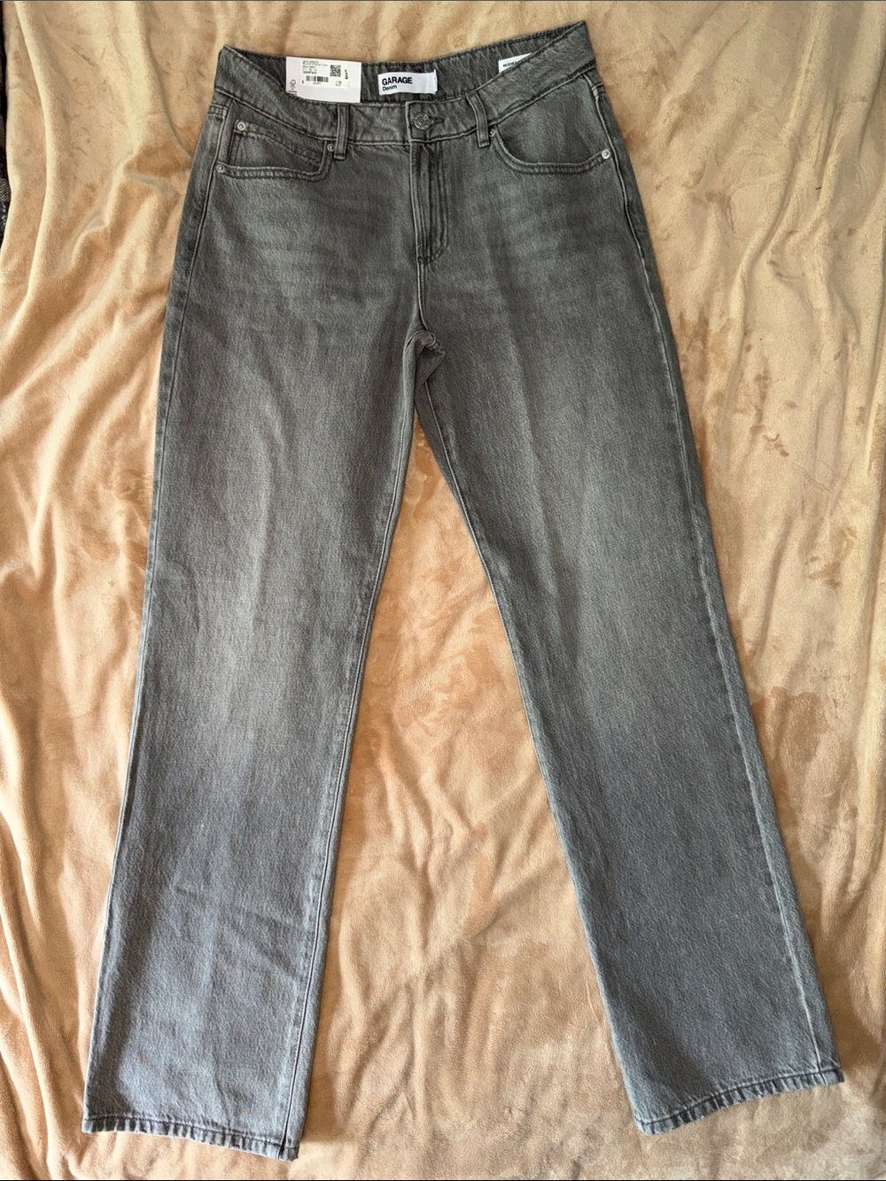 NWT Garage Relaxed Straight Grey Jeans - 5 / 27